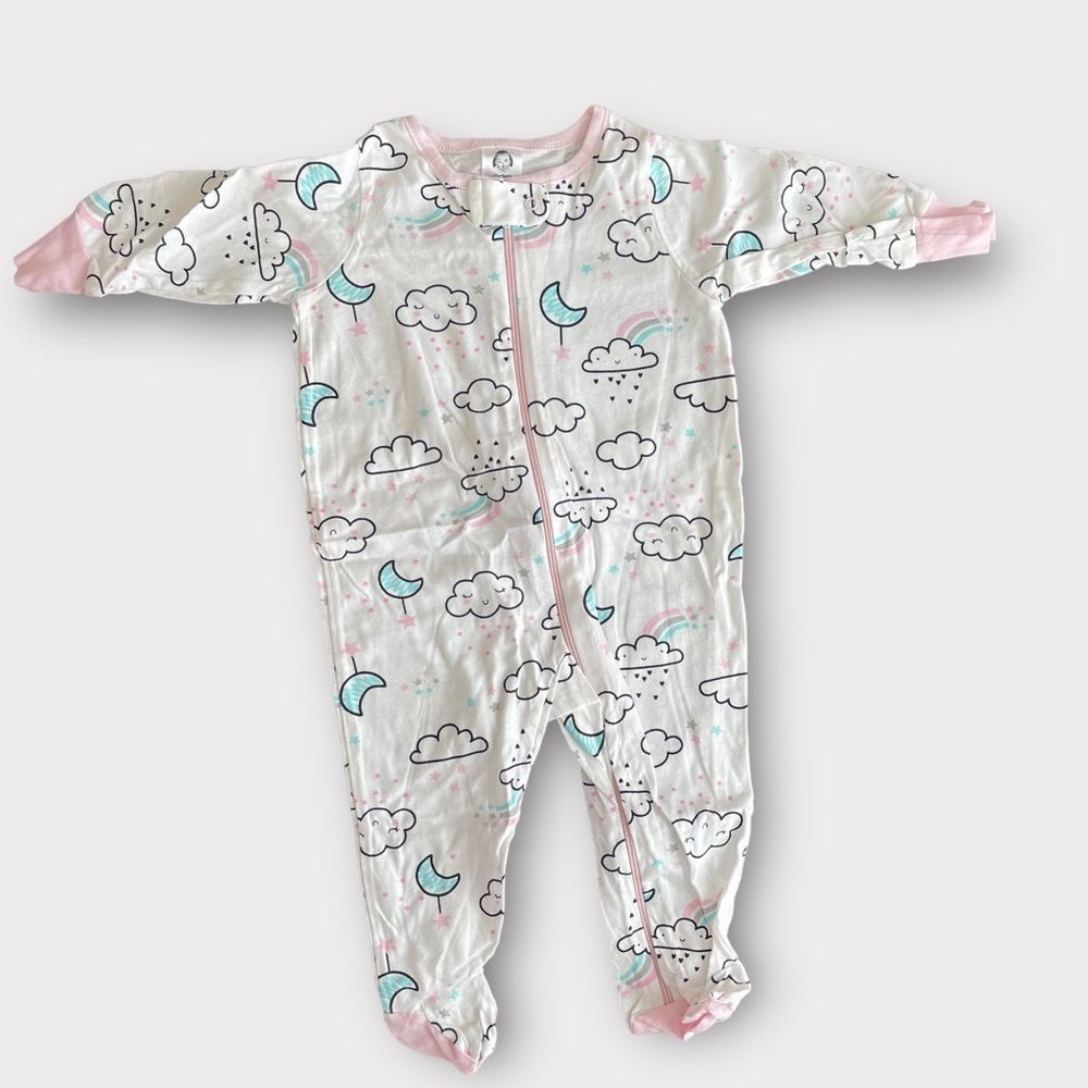 GERBER Bunny Sleep N’ Play 4 Pack Size 3-6M NWT - Picture 6 of 7